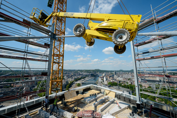 tour des finances à Liège